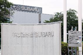 Exterior, logo and signage of SUBARU Aerospace Company Utsunomiya Manufacturing Division